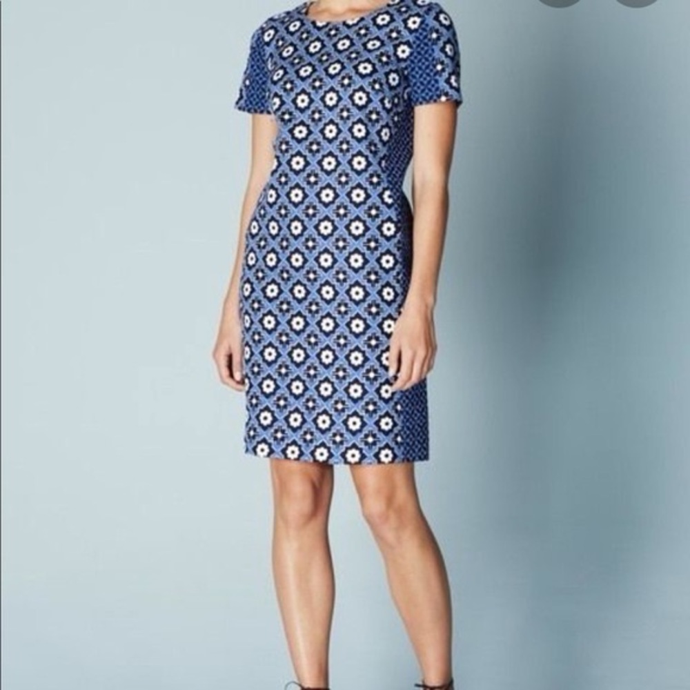 Boden Pippa Tunic Dress in Blue